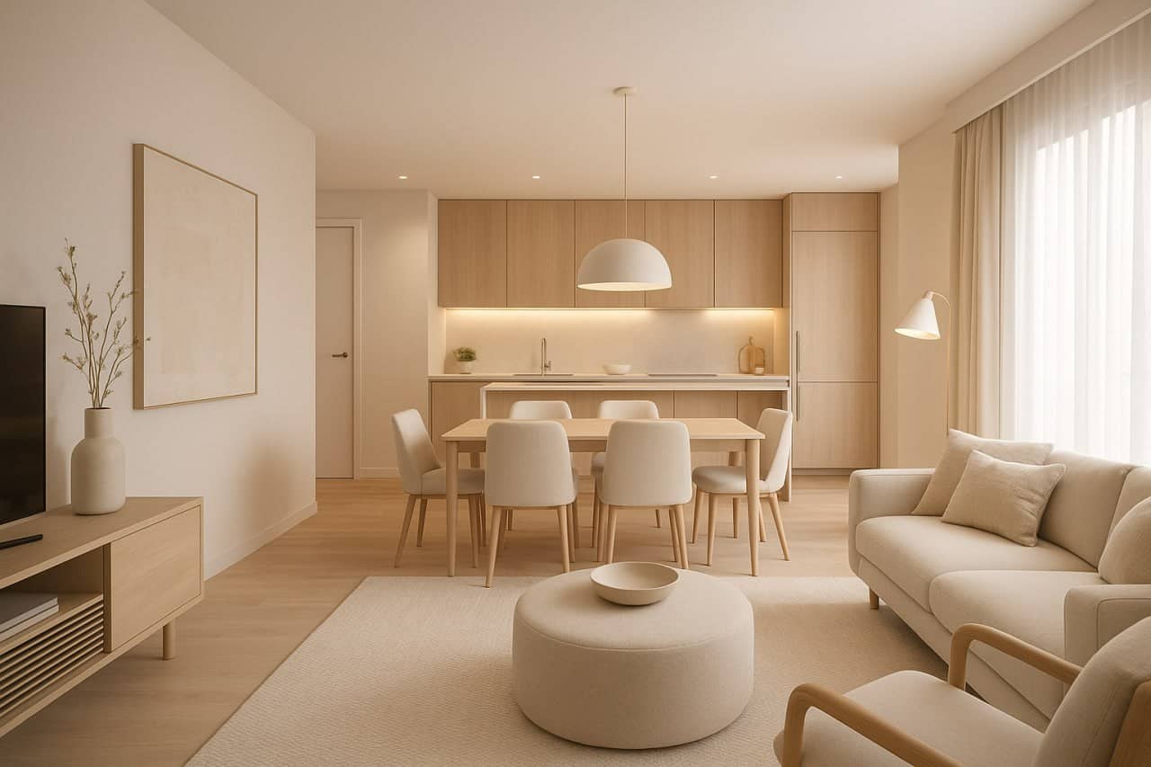 Espacios modernos y abiertos