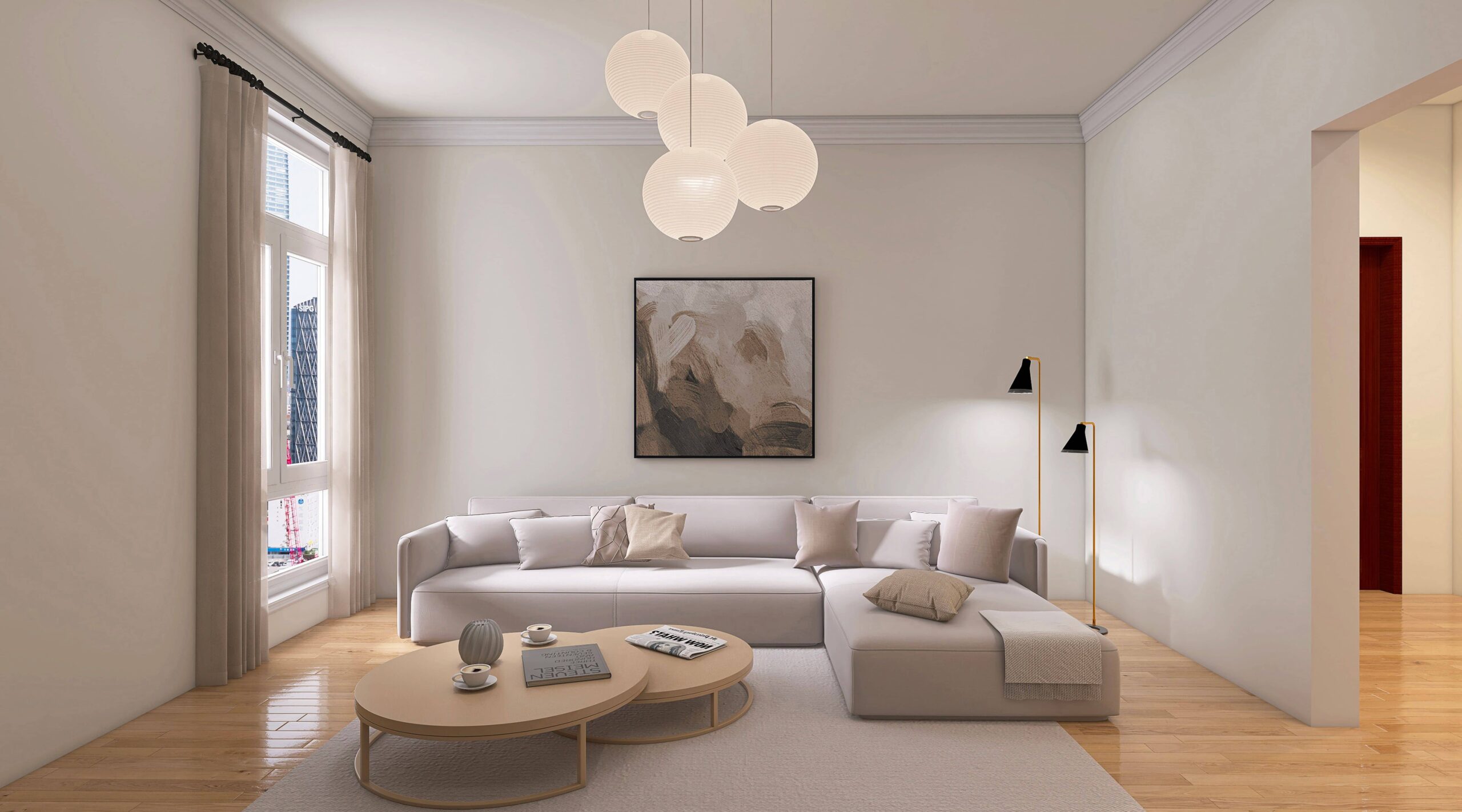 Estilo minimalista pero acogedor